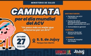 Caminata/Marat&oacute;n simb&oacute;lica por el D&iacute;a Mundial del ACV