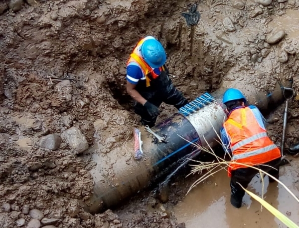 Agua Potable arregl&oacute; acueducto y pidi&oacute; uso racional