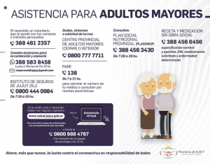 Recomendaciones para adultos mayores