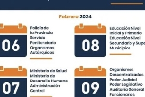 El martes 6 inicia el cronograma de pagos para los agentes de la administraci&oacute;n p&uacute;blica