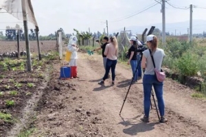 La cartera de Trabajo y Empleo particip&oacute; del rodaje de los videos sobre "Aplicaci&oacute;n de Fitosanitarios"