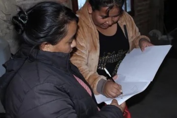 Obras y regularizaci&oacute;n en barrio El Imperio de Alto Comedero