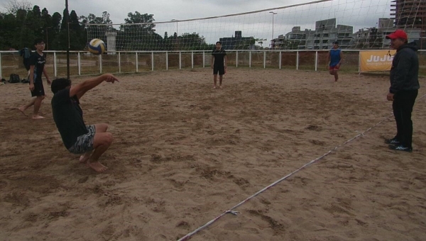 Encuentro de "Beach V&oacute;ley" en la Ciudad Cultural