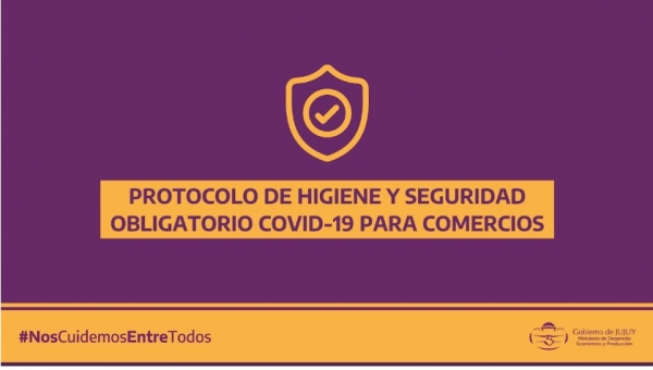 Protocolo para reactivaci&oacute;n de comercios