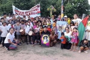 Encuentro de ni&ntilde;eces de comunidades guaran&iacute;es en Calilegua