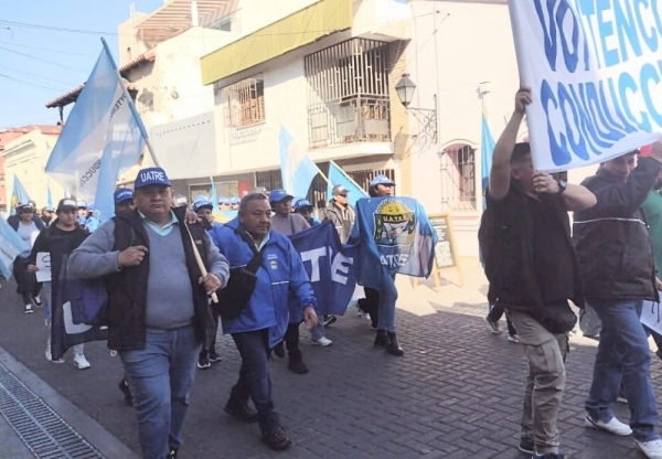 UATRE Jujuy se sumo a la protesta nacional por la recomposici&oacute;n salarial