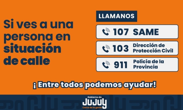 Personas en situaci&oacute;n de calle: el Estado implementa el operativos
