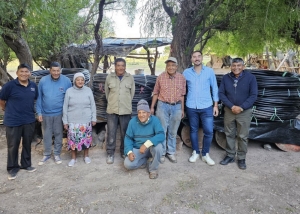 Molle Punco.Familias tendr&aacute;n agua para riego y consumo