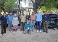 Molle Punco.Familias tendr&aacute;n agua para riego y consumo