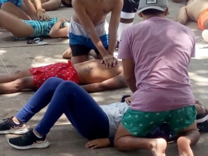 Dictaron capacitaci&oacute;n de "salvamento acu&aacute;tico"