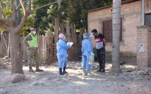 Despliegue sanitario en Yuto