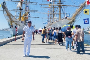 Un juje&ntilde;o de Alto Comedero tripulante de la fragata libertad, regresar&aacute; a puerto este s&aacute;bado
