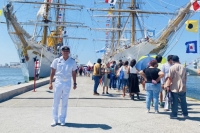 Un juje&ntilde;o de Alto Comedero tripulante de la fragata libertad, regresar&aacute; a puerto este s&aacute;bado