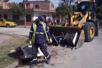 Nuevo operativo de descacharreo B&deg; Alto Comedero