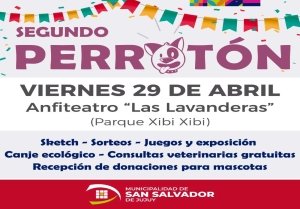 Se viene el Segundo Perroton Municipal