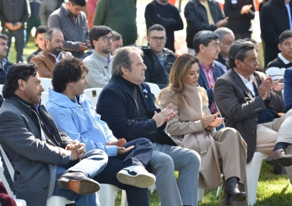 Bernis particip&oacute; del inicio de la zafra del Ingenio San Isidro en Salta