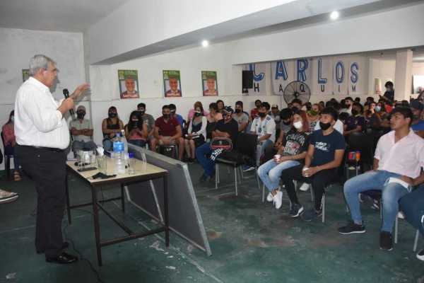 Masivo apoyo de j&oacute;venes de Primero Jujuy a los candidatos de Cambia Jujuy