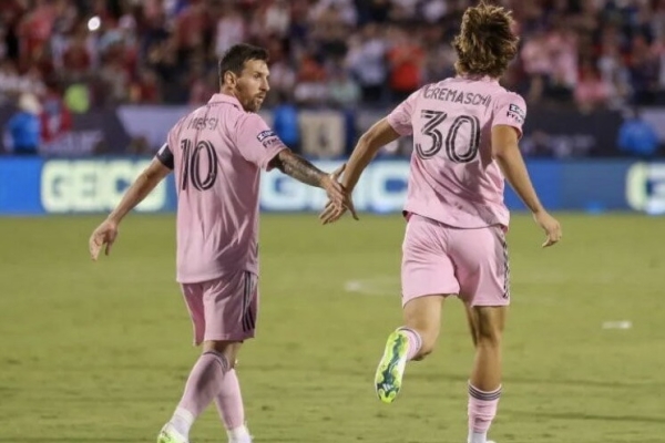 Benjamin Cremaschi, compa&ntilde;ero de Messi en Inter Miami, debut&oacute; en la selecci&oacute;n de Estados Unidos