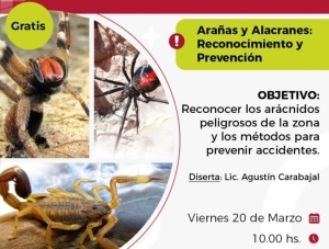 Invitan al Taller Animales Peligrosos de Reyes