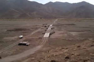 Nuevo puente alcantarilla en r&iacute;o Las Burras, habilitado