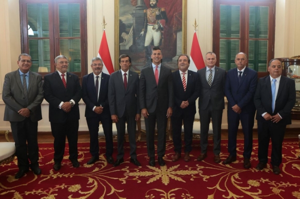 Corredor de Capricornio.Sadir se reuni&oacute; con el Presidente de Paraguay