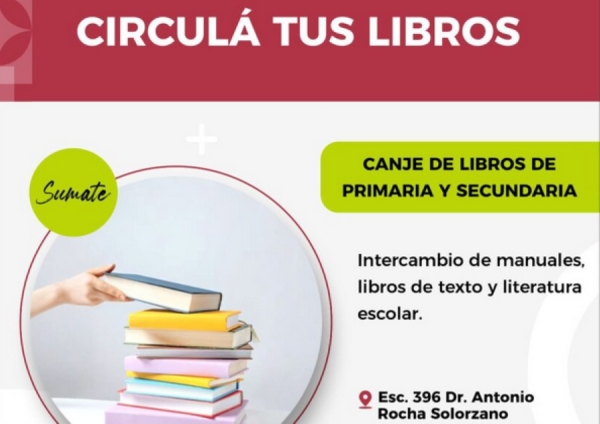 &ldquo;Circul&aacute; tus libros&rdquo;: realizar&aacute;n jornada de canje gratuito