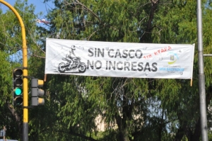 &ldquo;Sin casco no ingres&aacute;s&rdquo;, la campa&ntilde;a que impulsa el uso obligatorio del casco en la ciudad