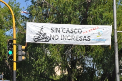 &ldquo;Sin casco no ingres&aacute;s&rdquo;, la campa&ntilde;a que impulsa el uso obligatorio del casco en la ciudad