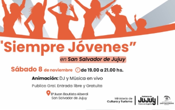 Fiesta &quot;Siempre Jóvenes&quot; en el Parque Alberdi