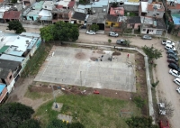 Obras transformadoras en polideportivo de Alto Comedero