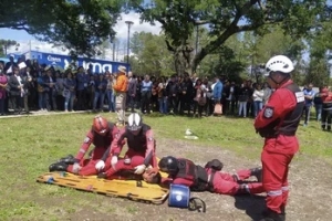Simulacro de evacuaci&oacute;n en el Complejo Ministerial