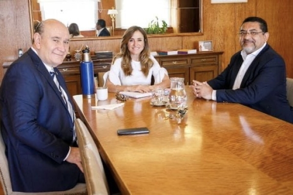 Rub&eacute;n Rivarola se reuni&oacute; con la Ministra Tolosa Paz