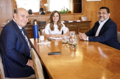 Rub&eacute;n Rivarola se reuni&oacute; con la Ministra Tolosa Paz