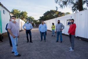 Morales: &ldquo;El hospital de campa&ntilde;a de Perico est&aacute; pr&aacute;cticamente listo&rdquo;