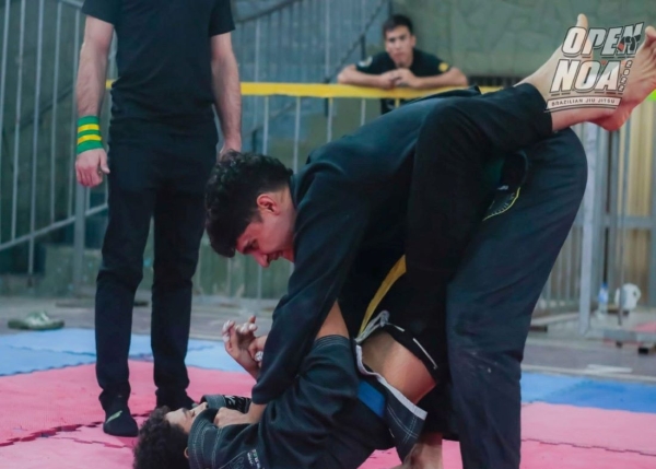 Rodrigo Saavedra, primer puesto en el Torneo de Jiu Jitsu OPEN NOA