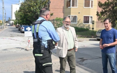 B&ordf;Chijra: Trabajos previos para la repavimentaci&oacute;n de av. Mosconi