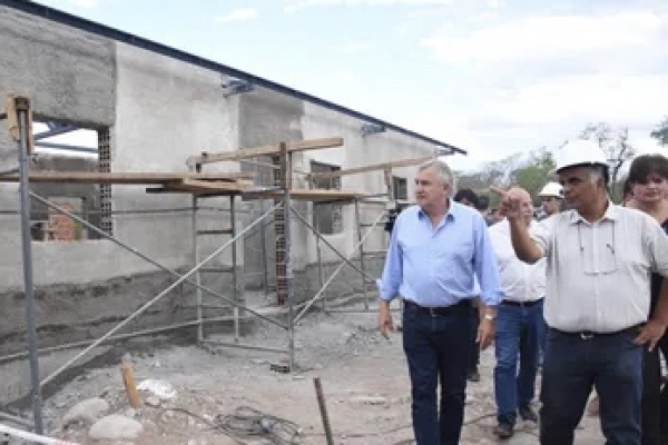 El gobernador Morales recorri&oacute; obra para la gesti&oacute;n de residuos en Libertador