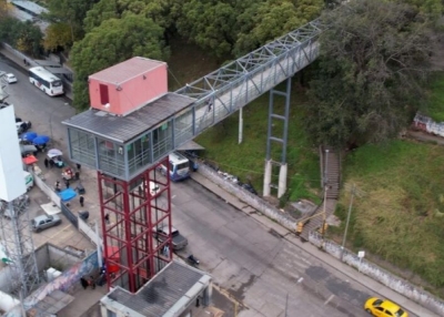 A 5 a&ntilde;os de su construcci&oacute;n.Primer Ascensor Urbano del pa&iacute;s reafirma su impacto