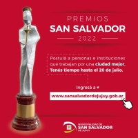&Uacute;ltimos d&iacute;as para postular nominados a los premios San Salvador