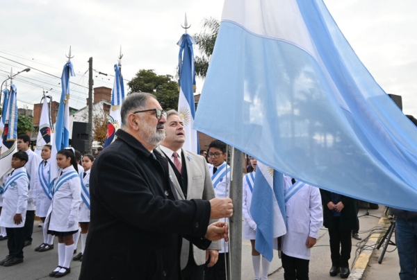 Jorge encabez&oacute; el acto por la soberan&iacute;a argentina sobre Malvinas