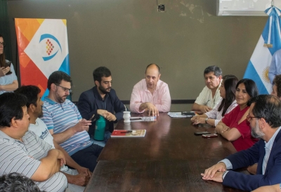EDILES SE REUNIERON CON EL SINDICATO DE CAMIONEROS