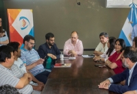 EDILES SE REUNIERON CON EL SINDICATO DE CAMIONEROS