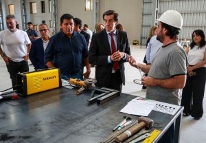 Sadir recorri&oacute; el Parque Industrial de Palpal&aacute;