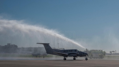 La Fuerza A&eacute;rea recibi&oacute; el primer avi&oacute;n de ataque modernizado en Argentina