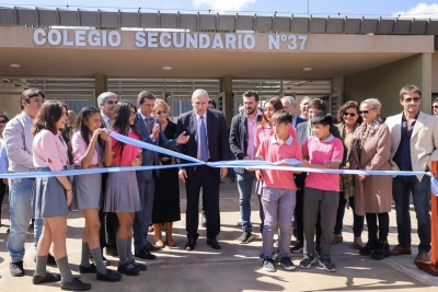 Nuevo edificio para la secundaria de Chalic&aacute;n: &ldquo;esto es seguir dando oportunidades&rdquo;
