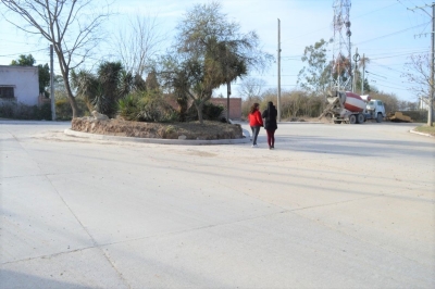 Finalizan obras en calles de Alto La Vi&ntilde;a