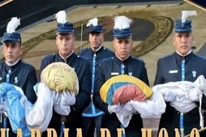 Invitan a ser parte del tradicional cambio de Guardia de Honor de la Bandera Nacional de la Libertad Civil