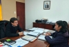 Ministro de Hacienda se reunió con la comisionada de Abralaite