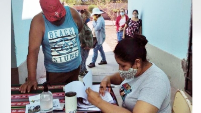 Entregaron unidades alimentarias a beneficiarios del programa Comer en Casa