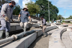 Continuan adecuando el Anfiteatro Las Lavanderas,